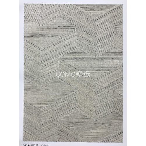 COMO 新款高级感玄关 几何天然材质镶嵌工艺背景壁纸DE2349M268
