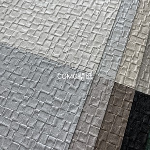 6017 阻燃耐擦洗 6016 6015 6018 厚重压纹PVC十字布基墙布BT6014