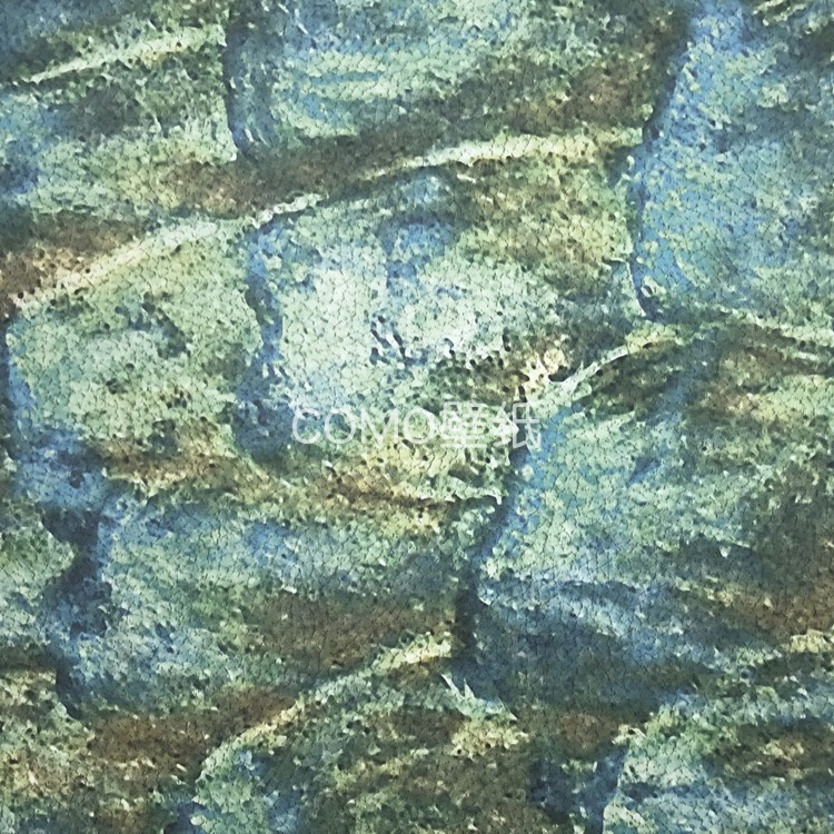 CASADECO法国进口LEATHERS鱼鳞纹工业风背景无纺壁画LEAT87206422