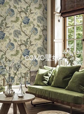美国进口Carl Robinson 美式花电视背景墙纸CL70105 70108 70112