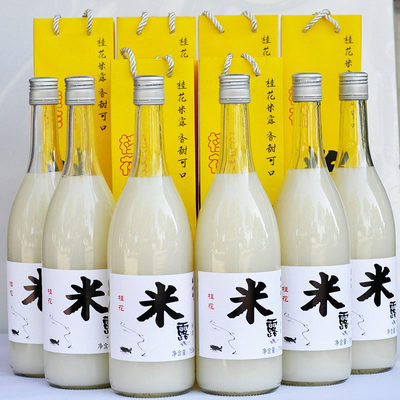 苏州桥桂花米露米酒750ML*6瓶1箱