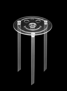 6寸8寸加厚5mm木板蛋糕垫银色圆形硬纸垫多层蛋糕底托 加高打桩棍