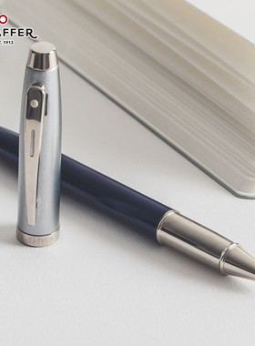 Sheaffer/犀飞利签字笔 100半透蓝珐琅宝珠笔高档商务办公礼品笔