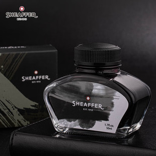 Sheaffer 犀飞利钢笔黑色墨水快干不堵笔50ML瓶装