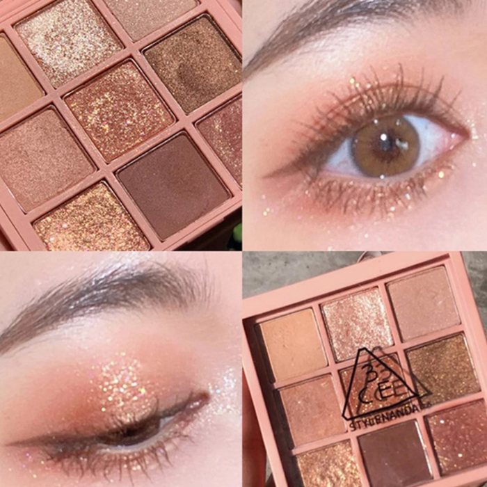 3CE/三熹玉珠光9色盘眼影闪亮