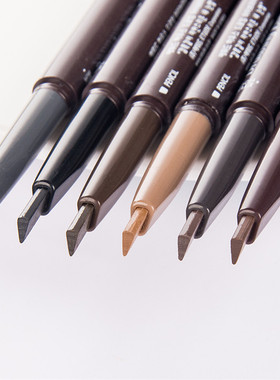 韩国爱丽etude house伊蒂之屋新款双头自动旋转眉笔持久防水防汗