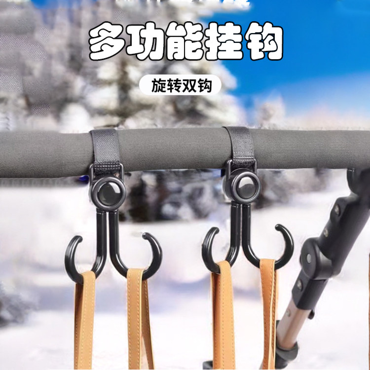 电动车悬挂挂钩强力承重悬挂推车挂包勾儿童车通用钩子买菜悬挂
