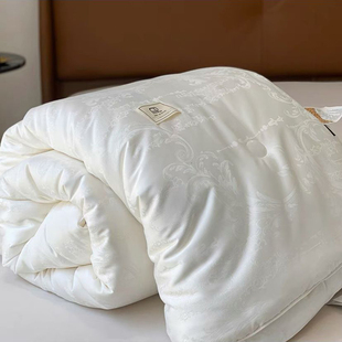 被芯60支木本抗菌大豆纤维被芯提花超柔单双人春秋被加厚保暖冬被