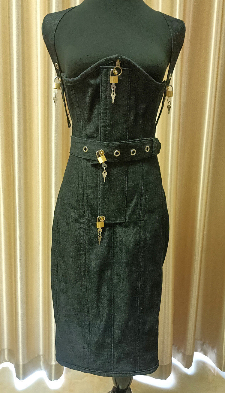 新款绑带束腰封美体收腹塑身衣收腹马甲宫廷钢骨corset复古束身衣