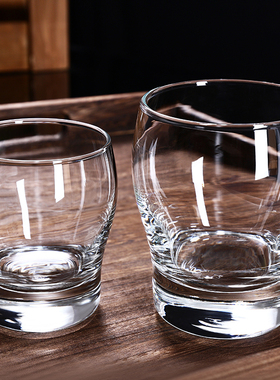 酒店白酒杯子洋酒水晶玻璃耐热创意家用高端烈酒商用啤酒威士忌杯