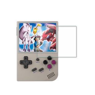 适用于安伯尼克RG35XX plus开源掌机钢化膜便携街机psp屏幕贴膜周哥RG35XX掌机保护膜3.5寸RG35XXH游戏机高清
