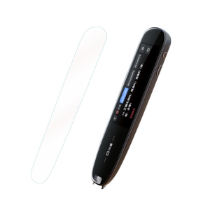 适用于小度智能词典笔贴膜KYD-S翻译笔保护套XD-SEA00-2001英语笔2.98寸屏幕膜非钢化点读笔保护收纳盒硅胶壳