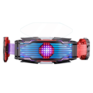 适用于万代DX假面骑士GEATS极狐贴膜利迦德驱动器保护幻视glare DX VISION炬目Glare Vision变身腰带非钢化PB