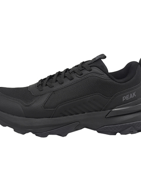 匹克态极户外鞋运动户外男士登山防滑防泼水耐磨缓震全黑ET44521G