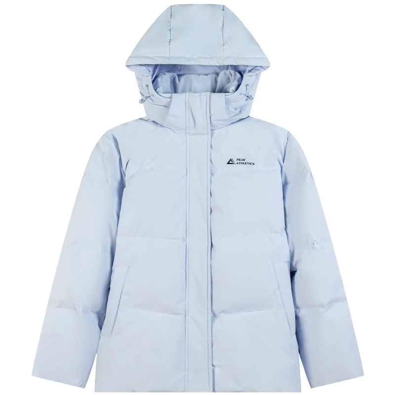 匹克羽绒服女外套2023冬连帽防风保暖时尚加厚休闲运动服F5234202