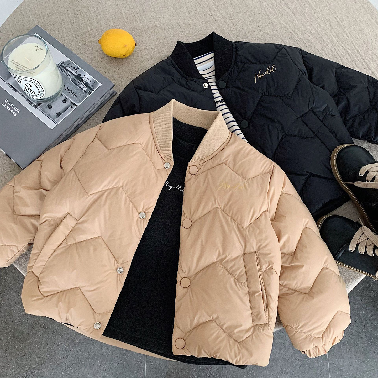 小童轻薄羽绒服男女童