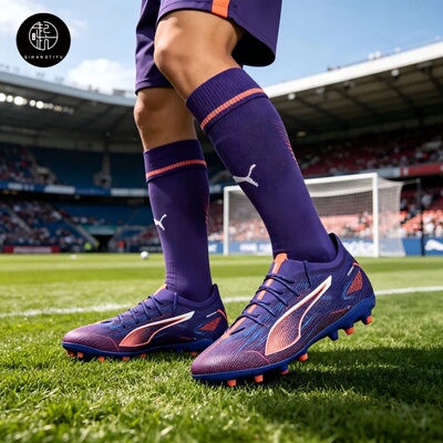 Puma/彪马ULTRA 5 PRO MG次高端短钉人草足球鞋 107886-01