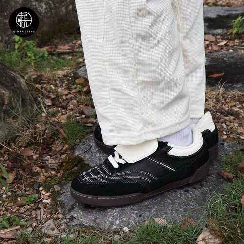 Foot Industry足下工业 超百搭 经典复古足球板鞋 AUA431-002