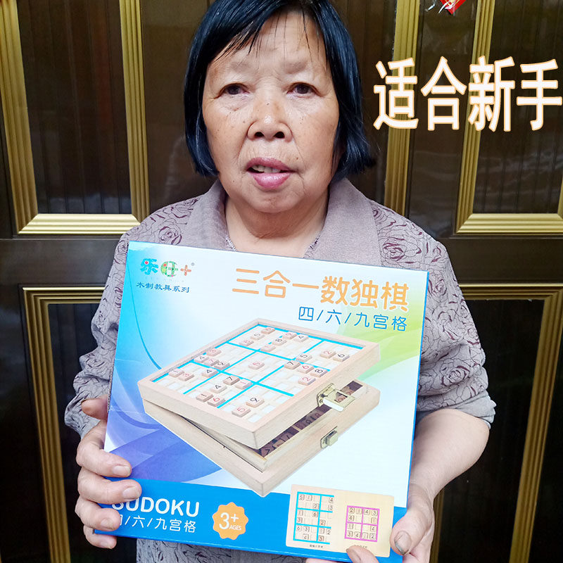 痴呆阶梯训练入门益智力积木数独