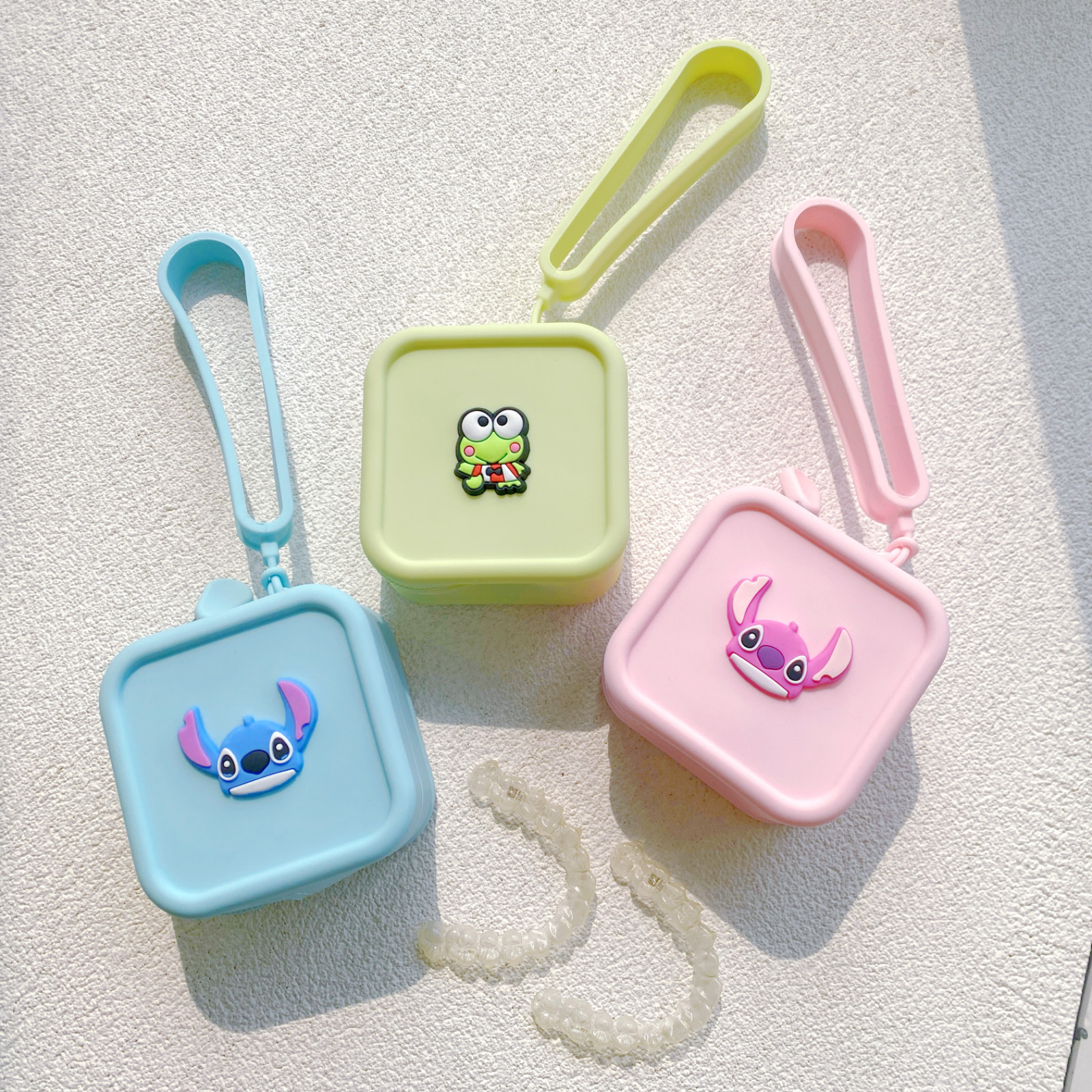 儿童法兰克地包天矫正器软包便携收纳盒防丢隐形牙套盒TB扩弓器盒