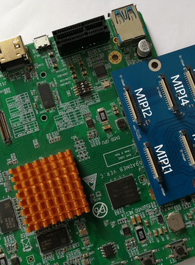 8路SDI摄像机mipi 2lane输入 HI3559A平台