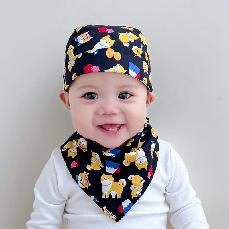 薄款男女孩夏小公主洋帅气海盗帽图片