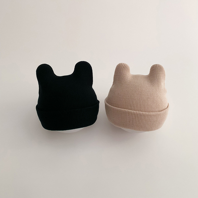 韩国儿童毛线帽秋冬男女可爱超萌