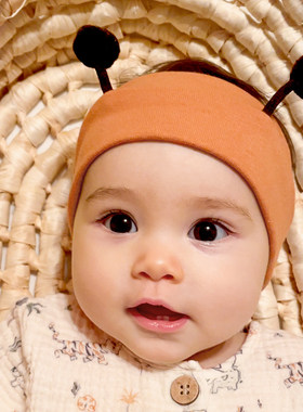婴儿发带夏季薄款护囟门宝宝女