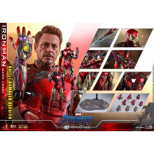 HotToys HT MMS543D33复联4钢铁侠MK85战损版1/6比例合金珍藏人偶