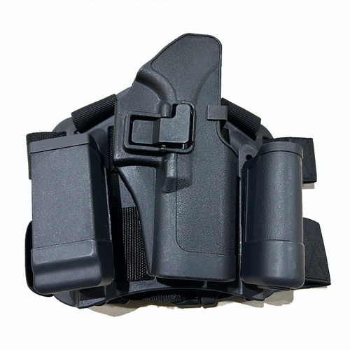 新款CQC厂家直销GLOCK快拔套下沉双防战术腰挂腿套 G17组合枪套
