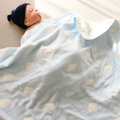 Хлопковое марлевое детское банное полотенце, одеяло для новорожденных