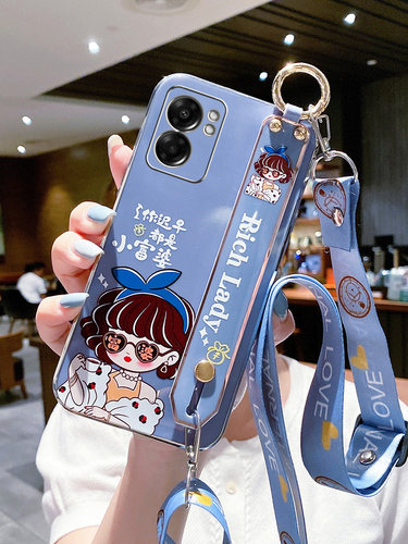 oppoA57软胶ins风腕带支架挂绳