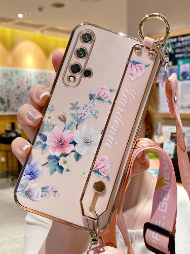 华为nova5pro硅胶小清新花卉腕带