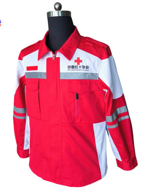 红十字会速干弹力夏季救援服搜救
