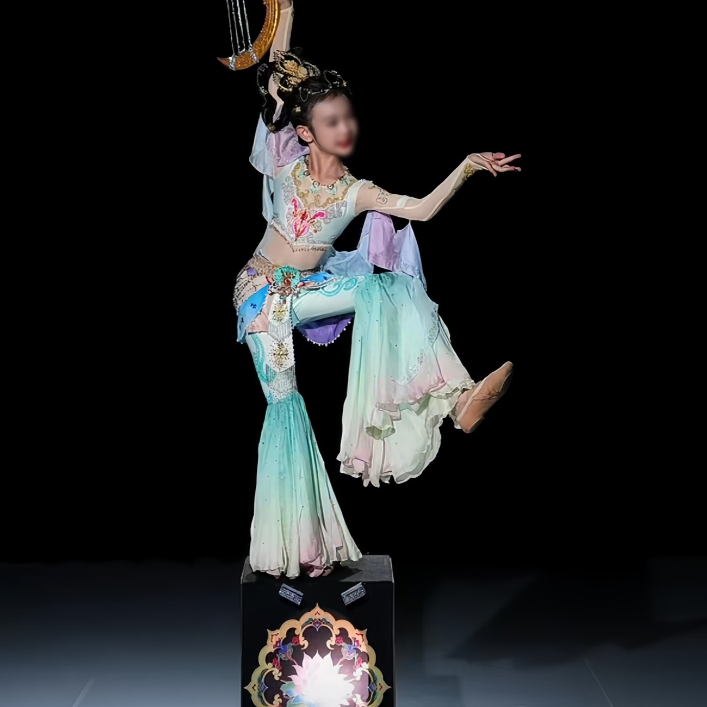 古典舞《敦煌弦音》艺考敦煌中国舞飘逸舞蹈表演服群舞仙女演出服
