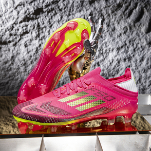 青少年足球鞋 跨境新款 F50 boots厂家直销 无缝飞织系带football