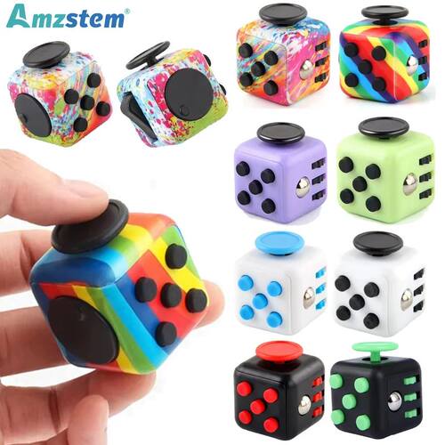 Fidget Cube Antistress Hand Spinner Decompression Toy for Au