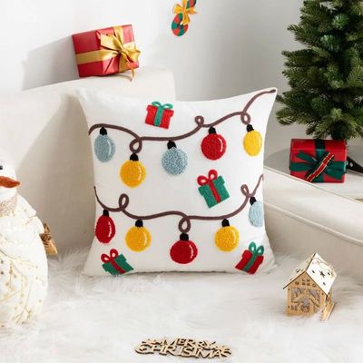 New Christmas Pillow Cases Christmas Decoration Cartoon Prin