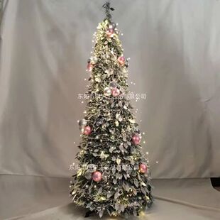 1.2m Christmas Festi Decorated Pop Pre Foldable 2.1m Tree