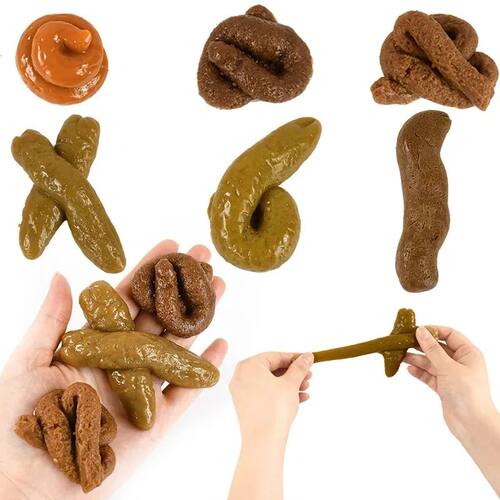 Realistic Shit Safe And Soft Plastic Fake Poop Funny Tricky