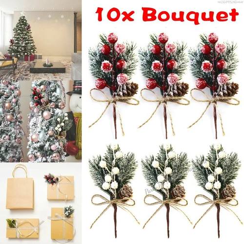 10/1pcs Christmas Decorations Festive&Party Supplies 10pcs C