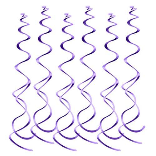 Hanging Spiral Swirl Decorations Ceiling Decoration for Birt