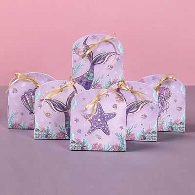 Mermaid Candy Box Under The Sea Theme Little Mermaid Tail Bi
