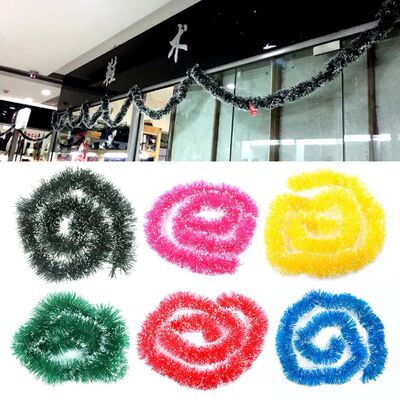 2m Long Garland Tel Ribbon Christmas Tree Ornament Home Part