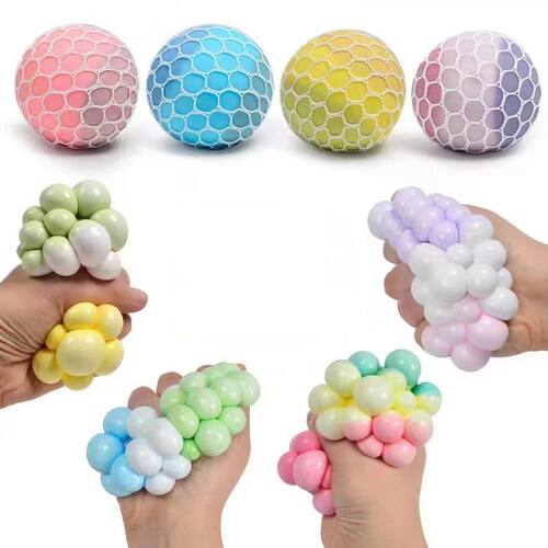 Grape Stress Ball Decompression Toy Slow Rebound ADHD and Au