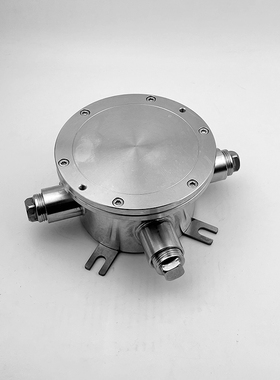 防爆穿线盒DN20四通平6分适用于海康防爆摄像机G3/4不锈钢接线盒