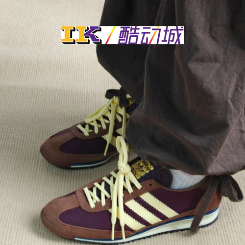 阿迪达斯三叶草复古低帮休闲鞋
