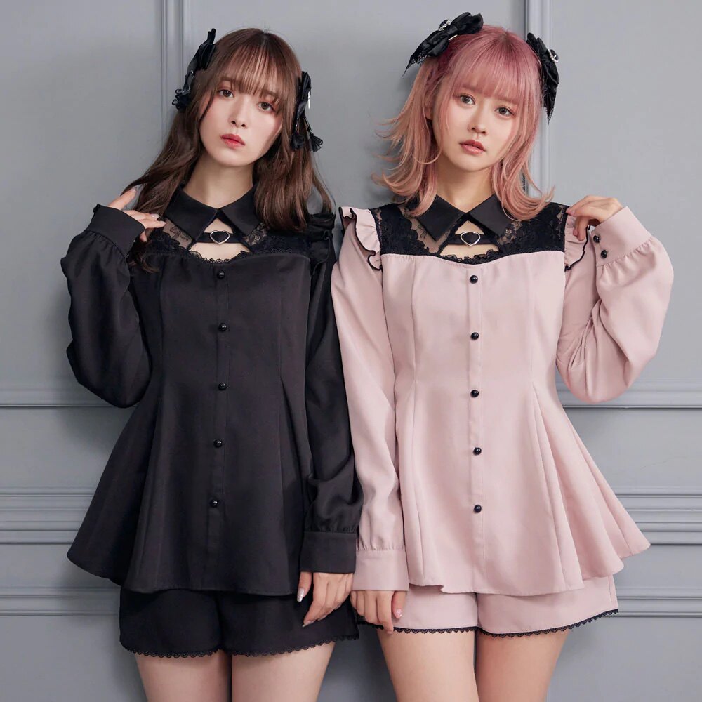 JAPAN PURCHASING DREAM PROSPECT DEARMYLOVE MASS PRODUCTION MINE LOVE TAPE HOLLOW LACE SET UP SET