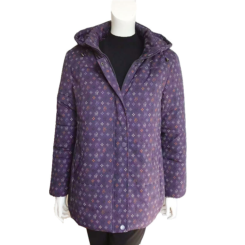 时尚妈妈保暖棉衣2025新款加厚棉服女贵夫人中老年冬装奶奶厚外套