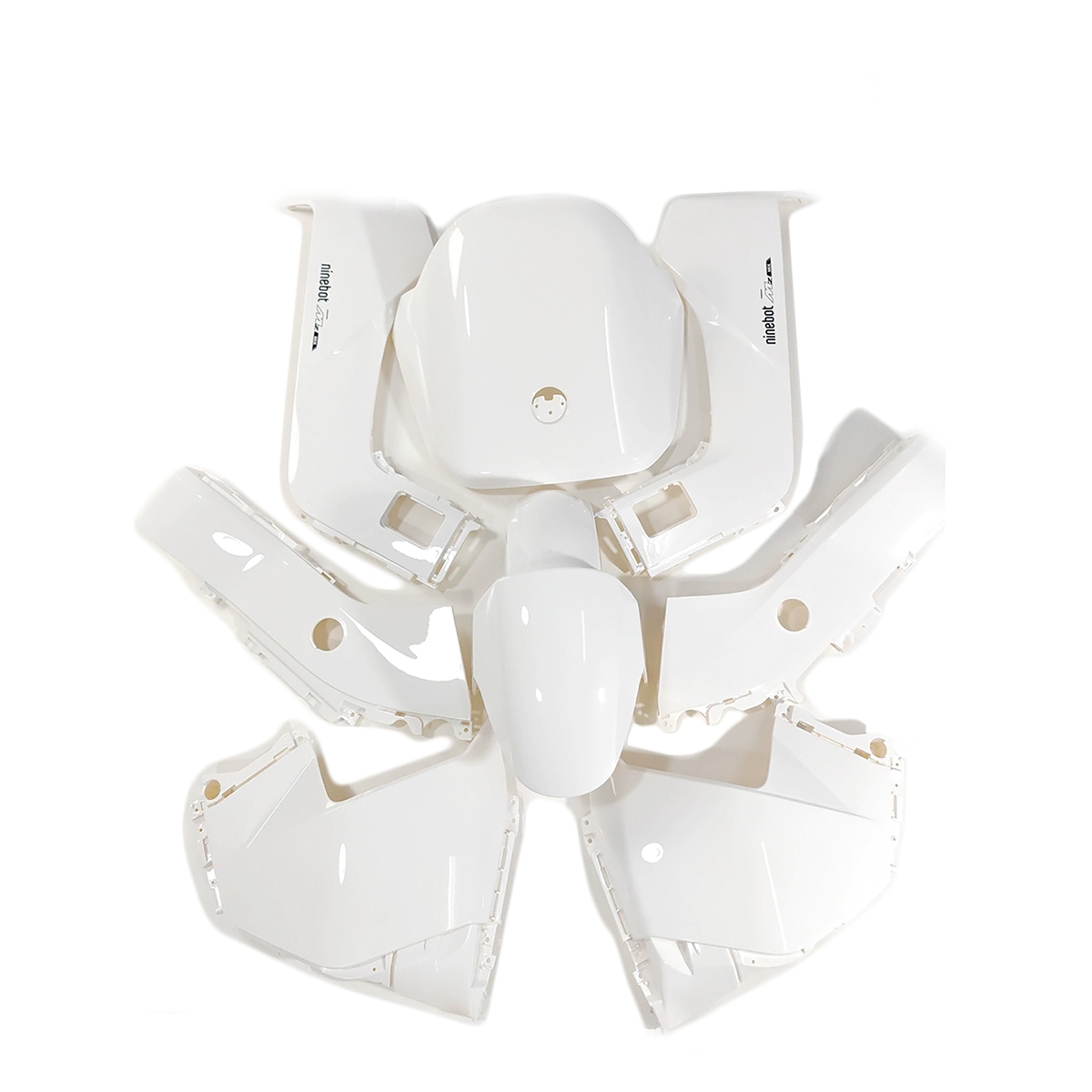 九号电动车MZmix全套外壳珍珠白